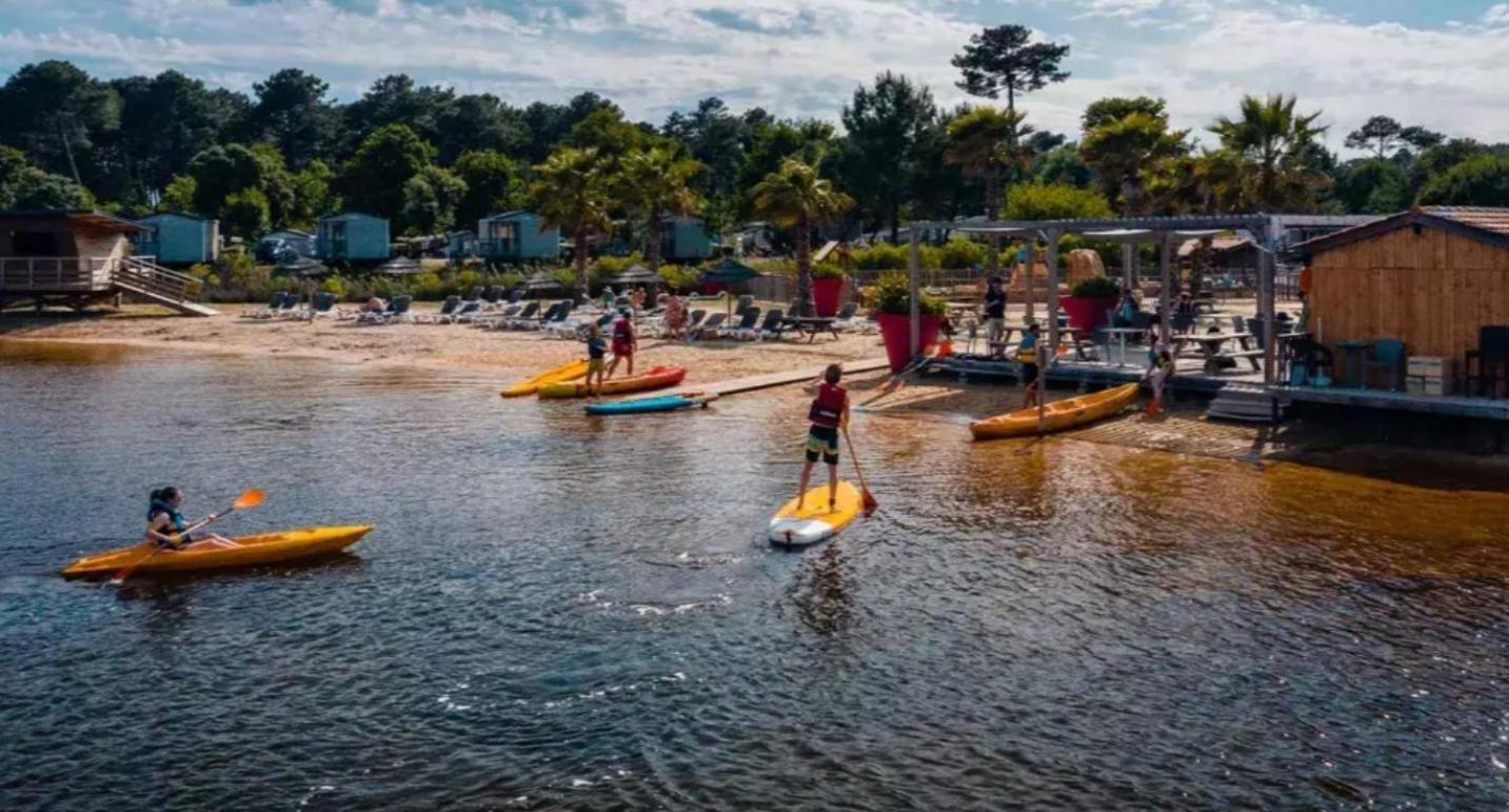 Mobilhome 6-8 Personnes Camping Les Viviers 4 Etoiles Cap Ferret Lège-Cap-Ferret Eksteriør billede