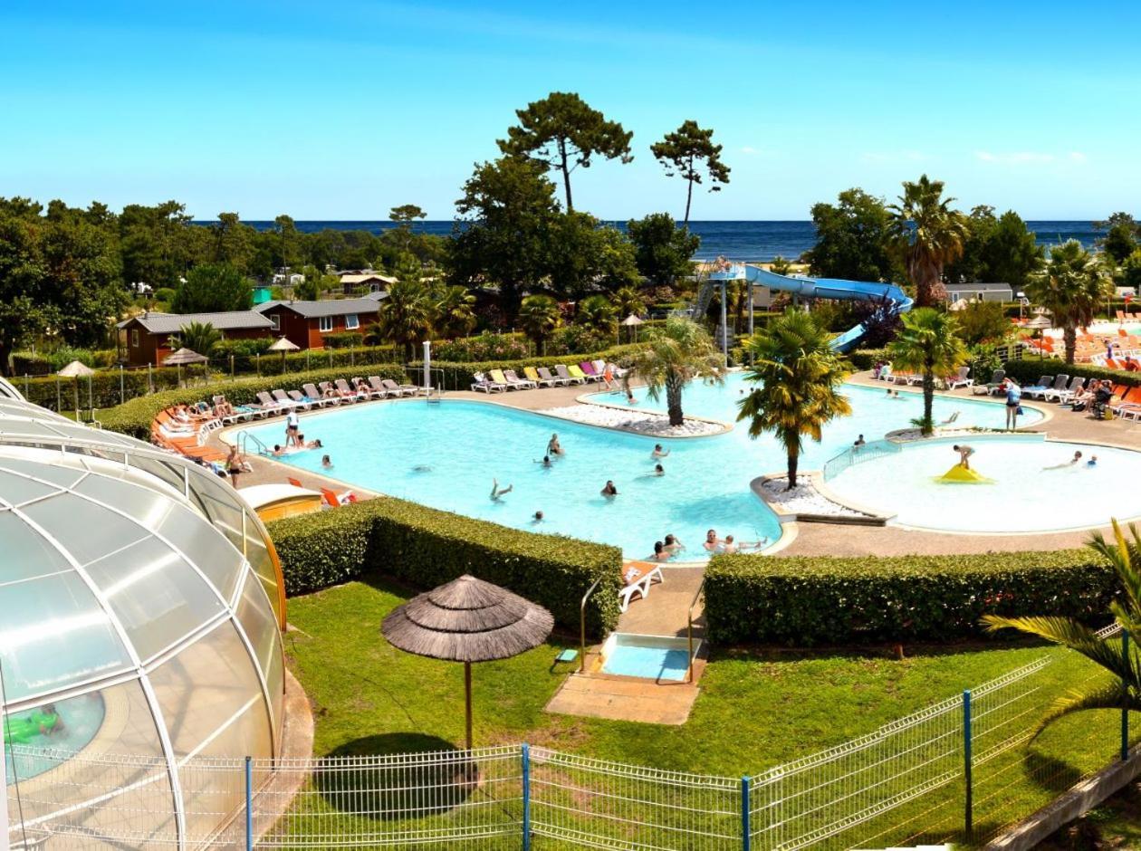 Mobilhome 6-8 Personnes Camping Les Viviers 4 Etoiles Cap Ferret Lège-Cap-Ferret Eksteriør billede